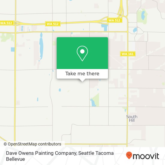 Dave Owens Painting Company map