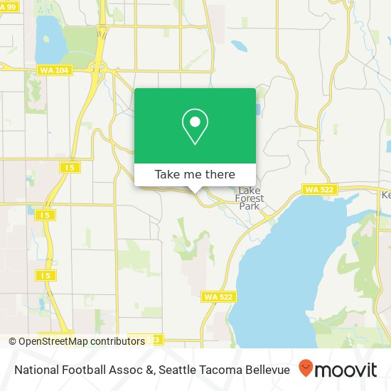 Mapa de National Football Assoc &