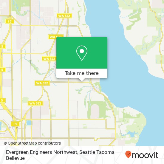 Mapa de Evergreen Engineers Northwest