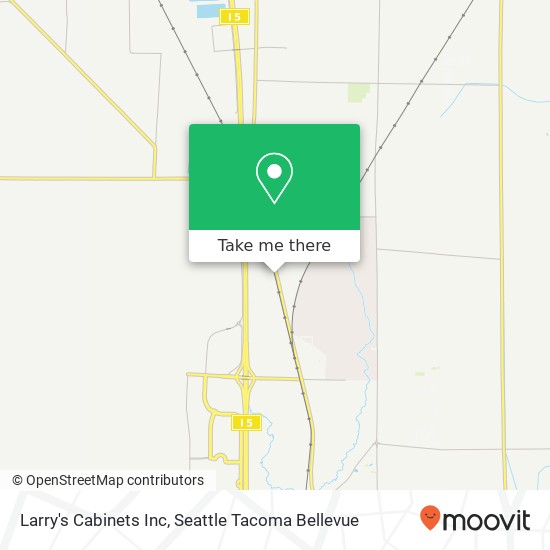 Larry's Cabinets Inc map