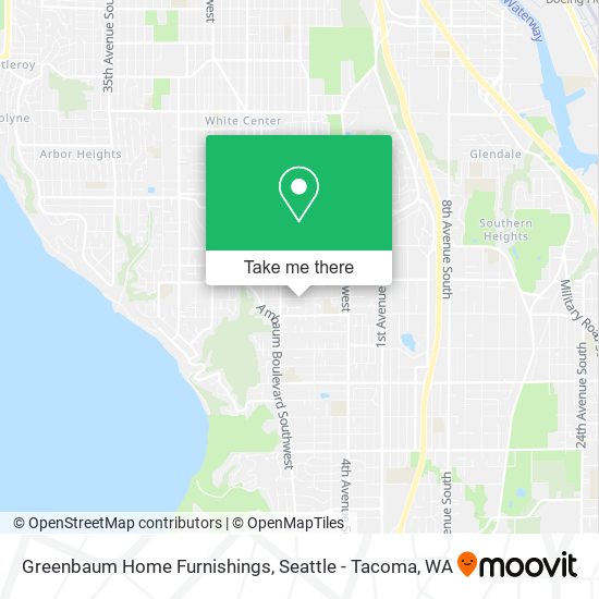 Greenbaum Home Furnishings map