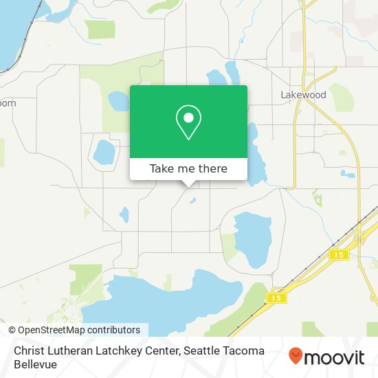 Mapa de Christ Lutheran Latchkey Center