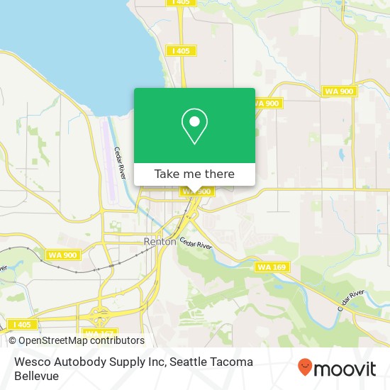 Wesco Autobody Supply Inc map