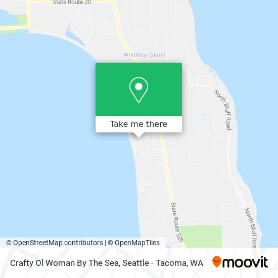 Mapa de Crafty Ol Woman By The Sea