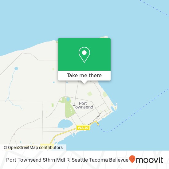 Mapa de Port Townsend Sthrn Mdl R