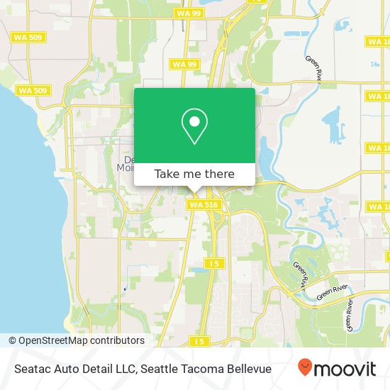Mapa de Seatac Auto Detail LLC