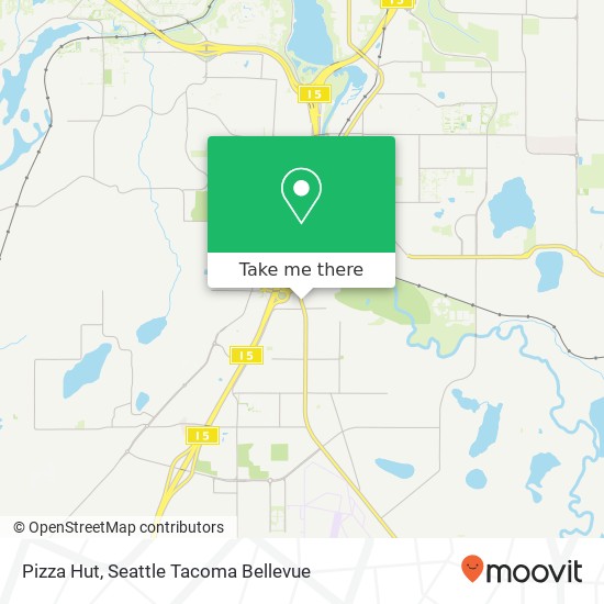 Pizza Hut map