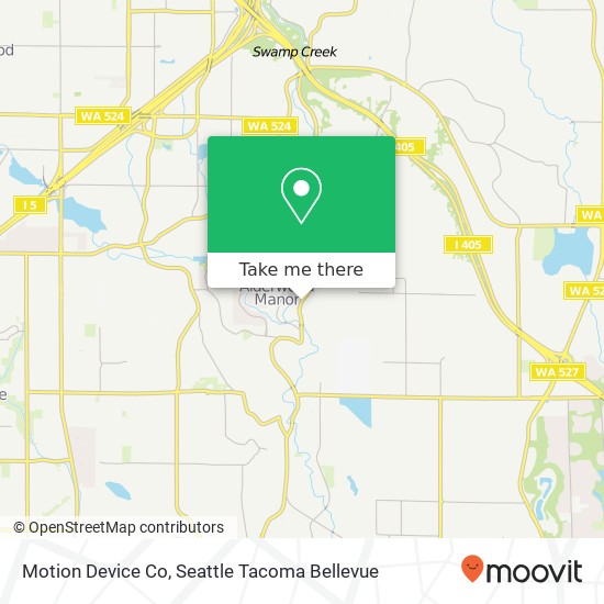 Mapa de Motion Device Co