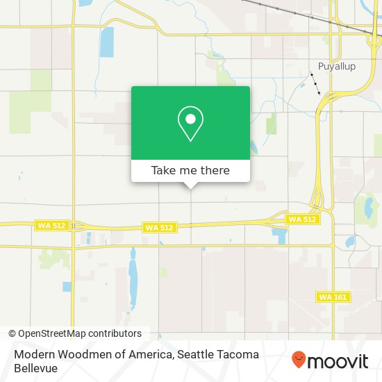 Mapa de Modern Woodmen of America