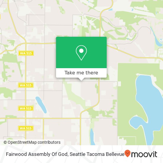 Mapa de Fairwood Assembly Of God
