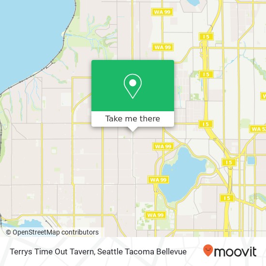 Mapa de Terrys Time Out Tavern