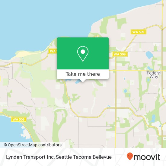 Lynden Transport Inc map