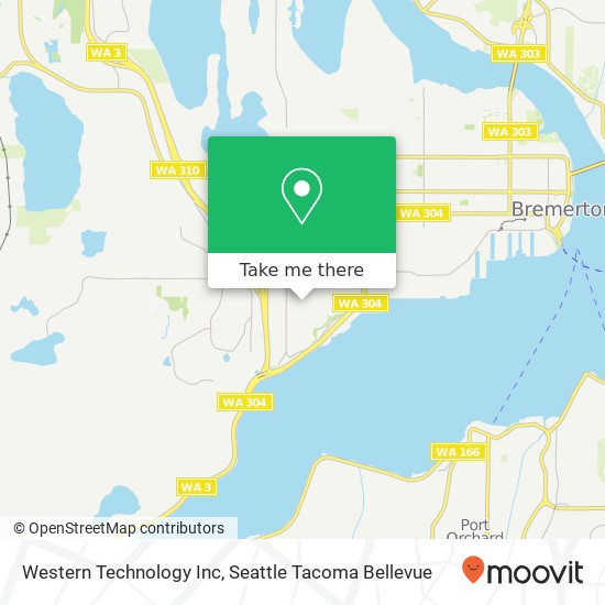 Western Technology Inc map