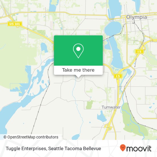 Tuggle Enterprises map