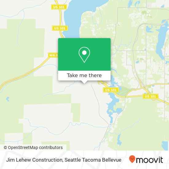 Jim Lehew Construction map