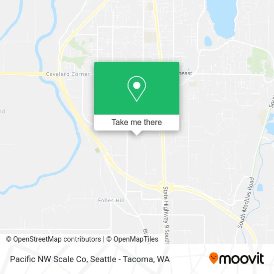 Pacific NW Scale Co map