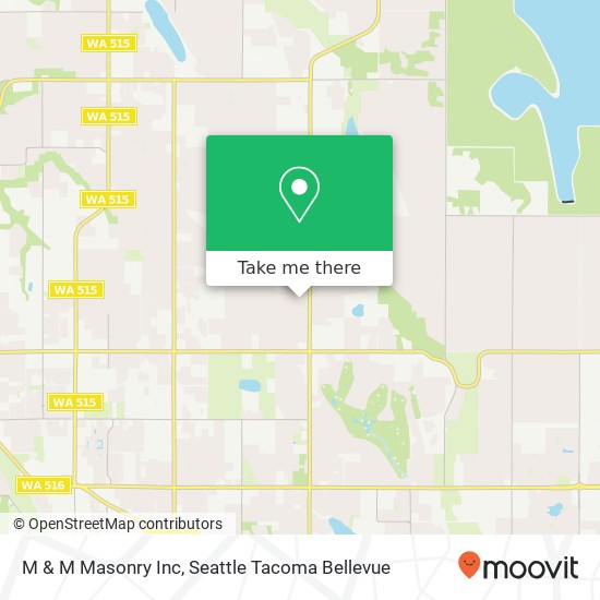 M & M Masonry Inc map