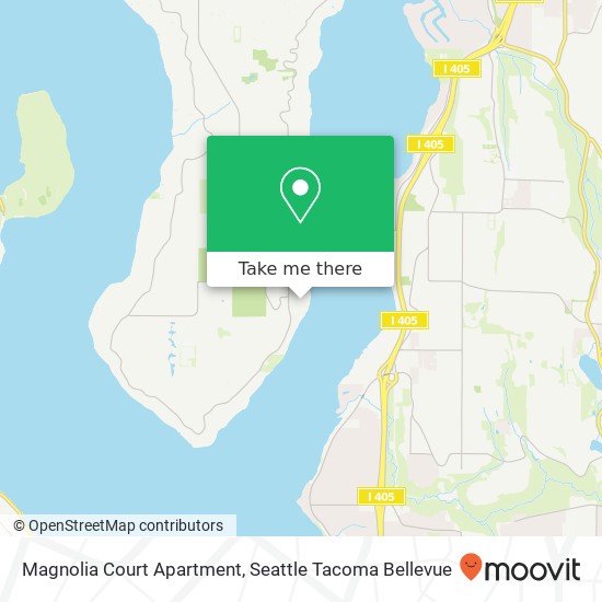 Mapa de Magnolia Court Apartment