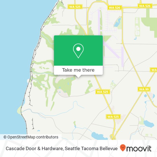 Cascade Door & Hardware map