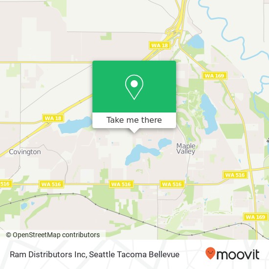 Ram Distributors Inc map