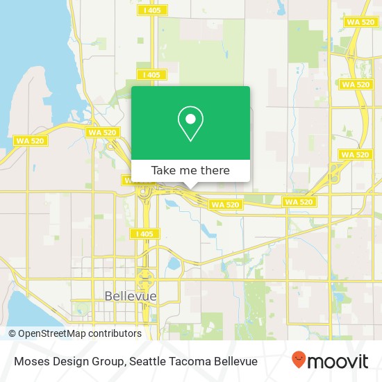 Moses Design Group map