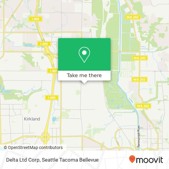 Mapa de Delta Ltd Corp