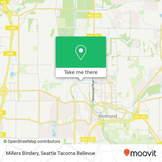 Millers Bindery map