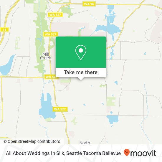 All About Weddings In Silk map