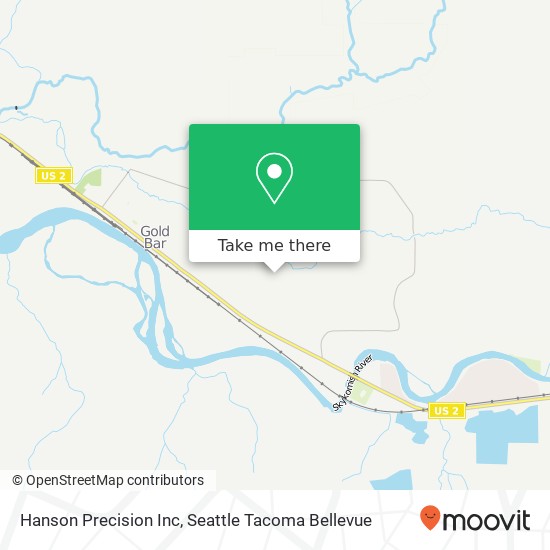 Hanson Precision Inc map