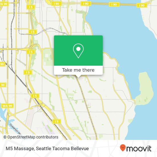 M5 Massage map