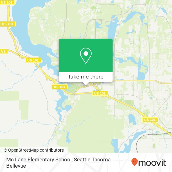 Mc Lane Elementary School map