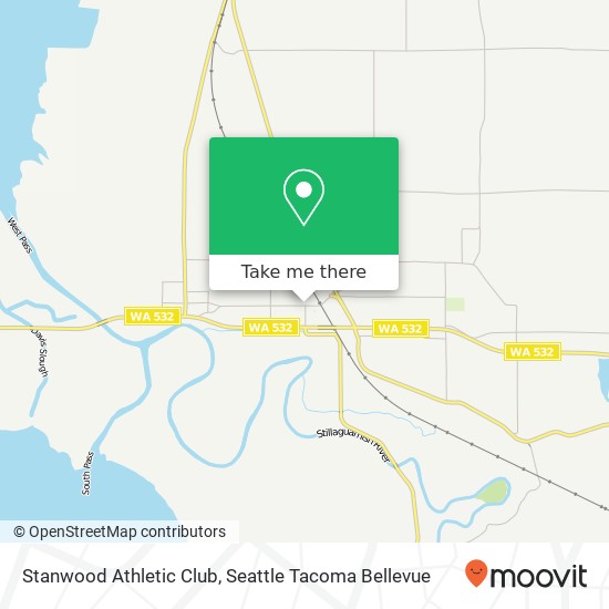 Mapa de Stanwood Athletic Club