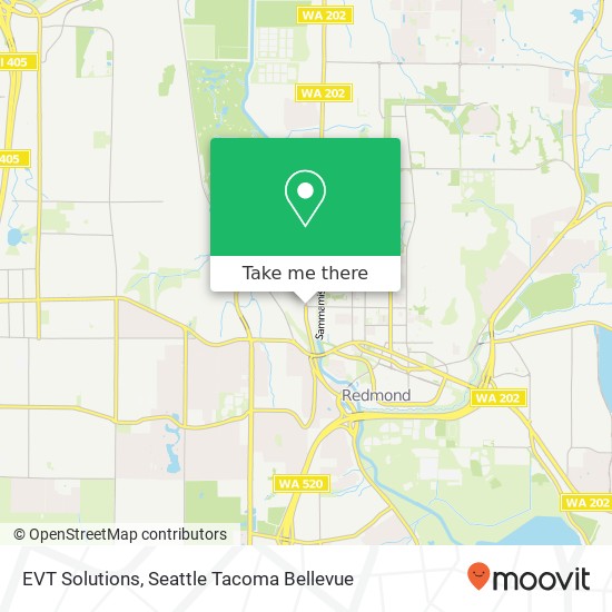 EVT Solutions map