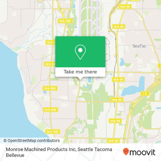 Monroe Machined Products Inc map