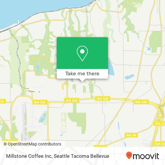 Millstone Coffee Inc map