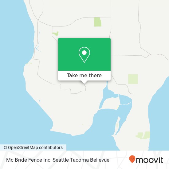 Mc Bride Fence Inc map