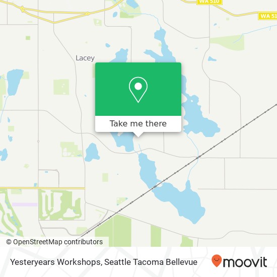 Mapa de Yesteryears Workshops