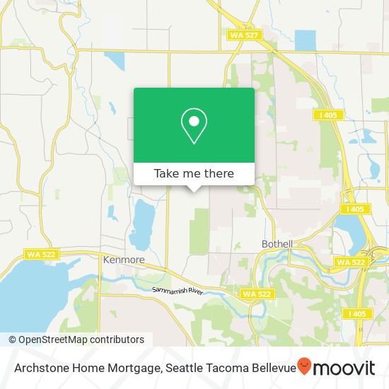 Mapa de Archstone Home Mortgage