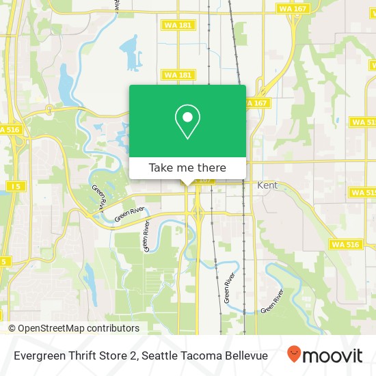 Mapa de Evergreen Thrift Store 2