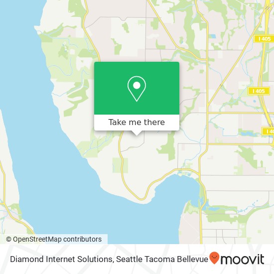 Diamond Internet Solutions map