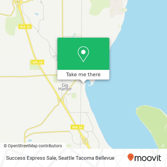 Success Express Sale map