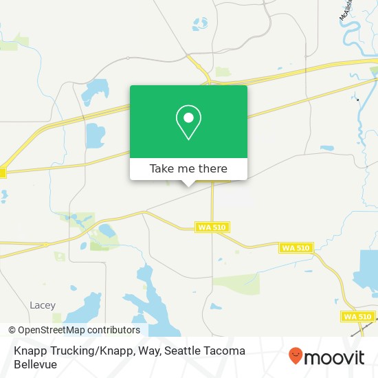 Knapp Trucking/Knapp, Way map
