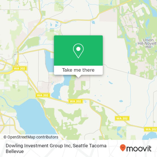 Dowling Investment Group Inc map