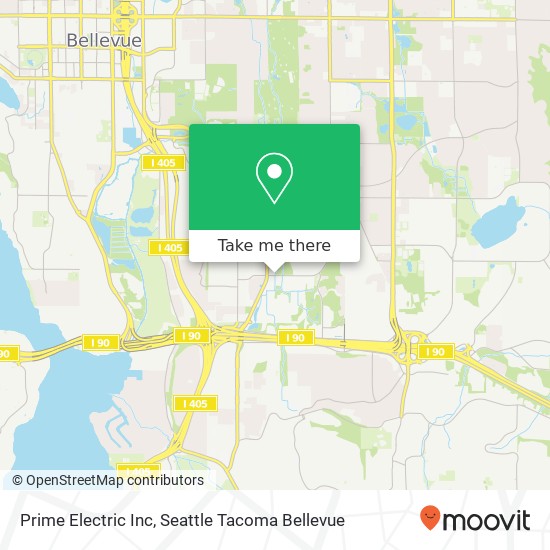 Prime Electric Inc map