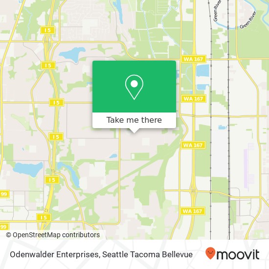 Mapa de Odenwalder Enterprises