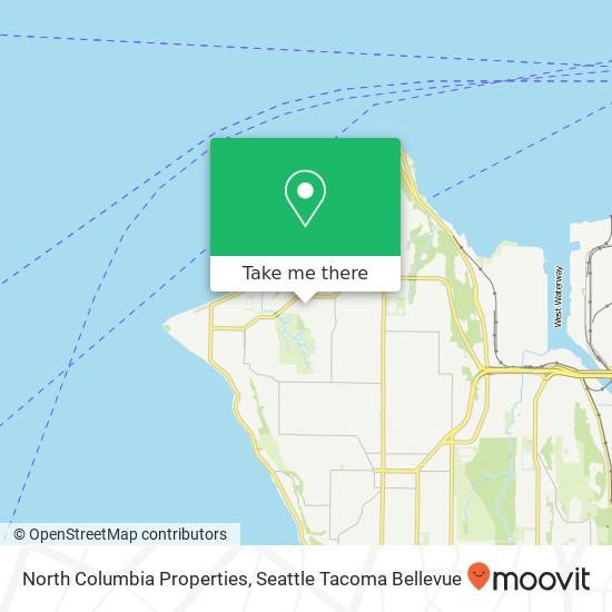 Mapa de North Columbia Properties