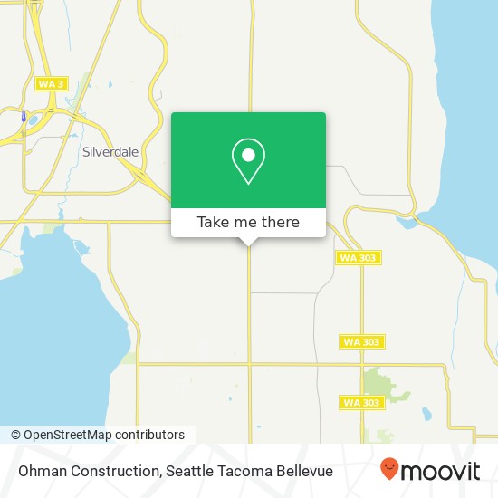 Ohman Construction map