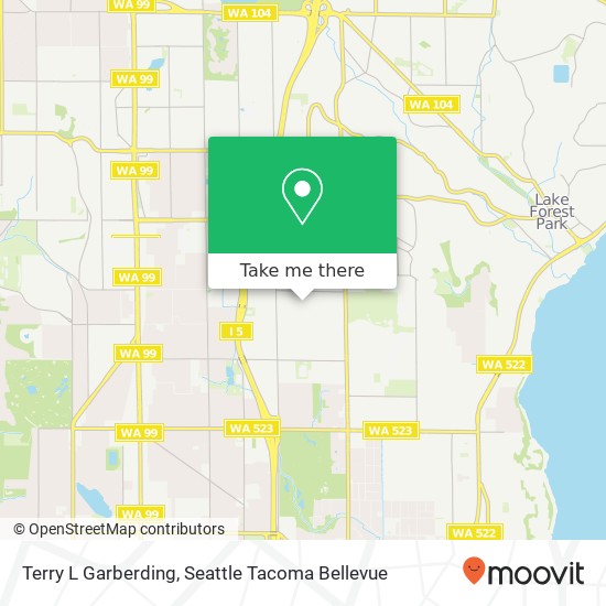 Mapa de Terry L Garberding