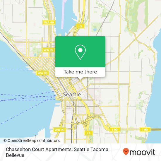 Chasselton Court Apartments map
