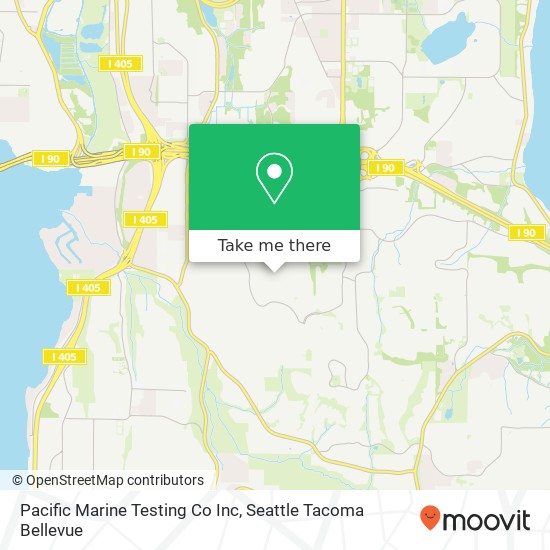 Mapa de Pacific Marine Testing Co Inc